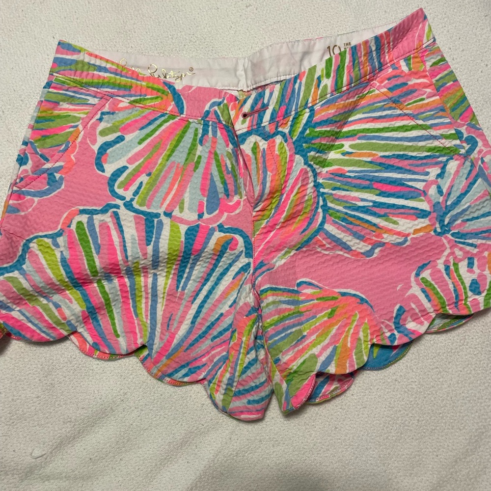 Lilly Pulitzer Buttercup Shorts Size 10